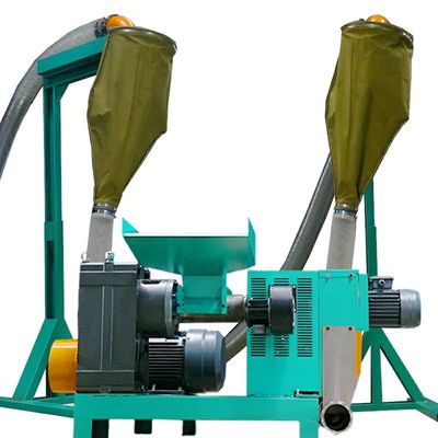 LDPE PVC Pelletizing Machine For Waste Plastic Extrusion