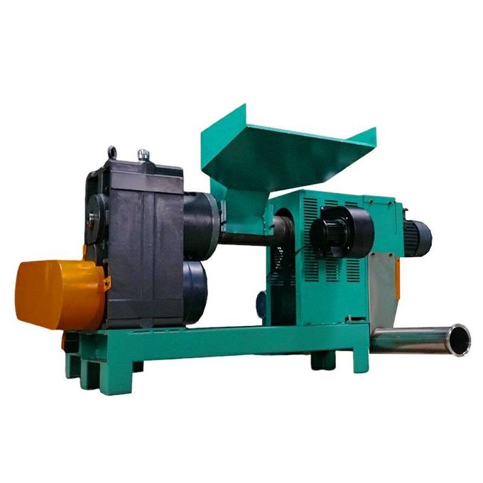 Smoke Free PVC Plastic Film Granulator Machine For Waste Materials Recycling 0