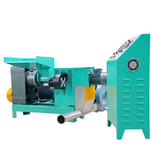 Low Temperature Plastic Granulator Plasit Film Recycling Granulation 11KW pe,po,pvc,eva,ps 1